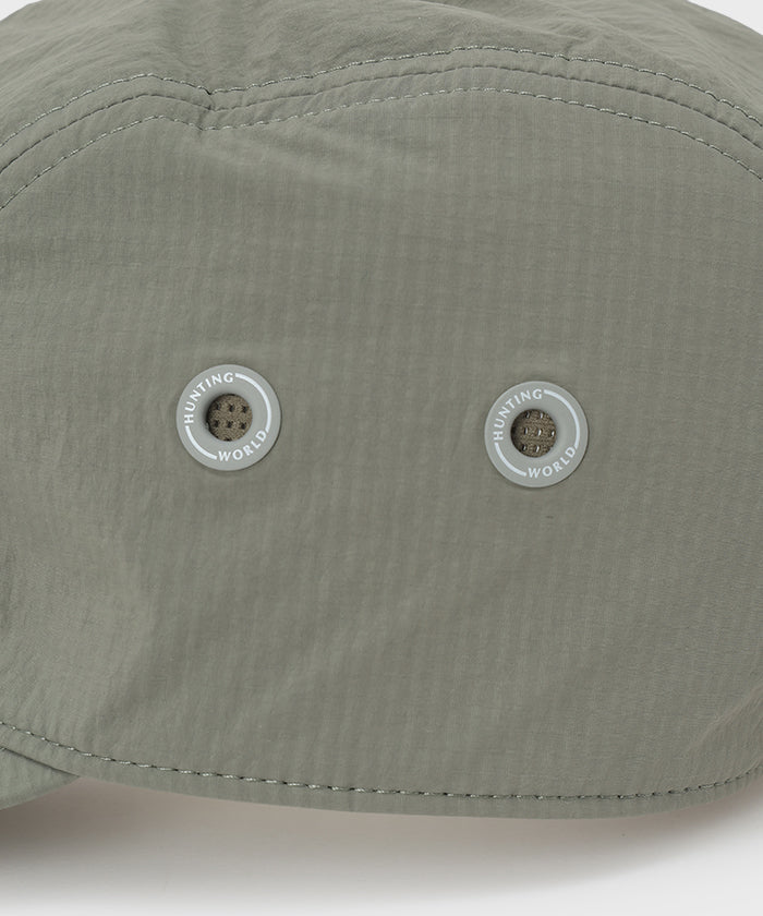 HUNTING WORLD CRAFTED BY DESCENTE.LAB[パッカブルキャップ CP91M]グレー6509890105