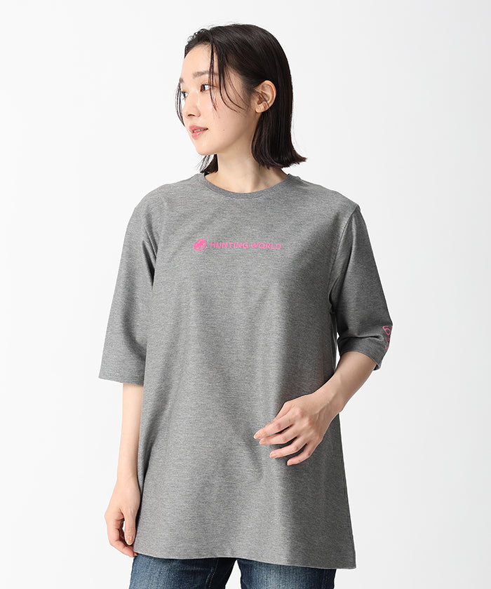 HUNTING WORLD 【60周年限定】[アニバーサリーTシャツ 52TS51]グレー6204765105ウィメンズ