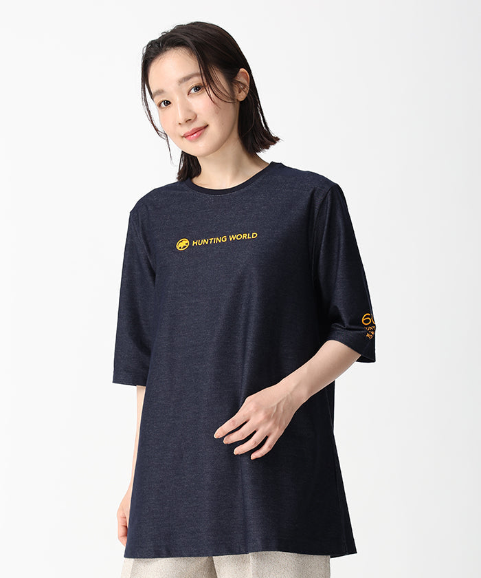 HUNTING WORLD 【60周年限定】[アニバーサリーTシャツ 52TS51]ネイビー6204765178ウィメンズ