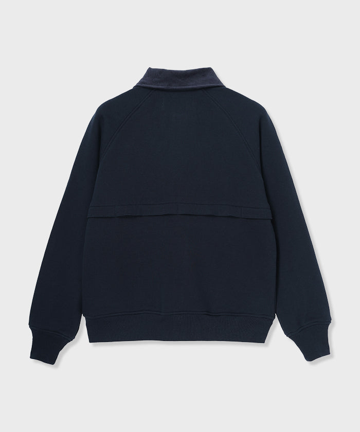 [スウェットスポーツジャケット 52SS01]ネイビー6204610178メンズ 2