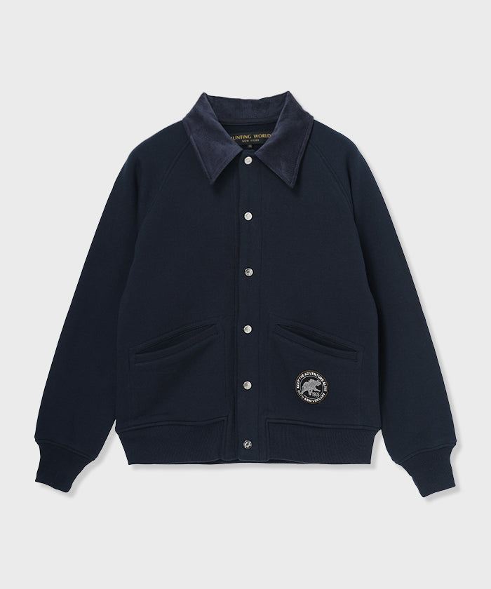 [スウェットスポーツジャケット 52SS01]ネイビー6204610178メンズ (ネイビー)