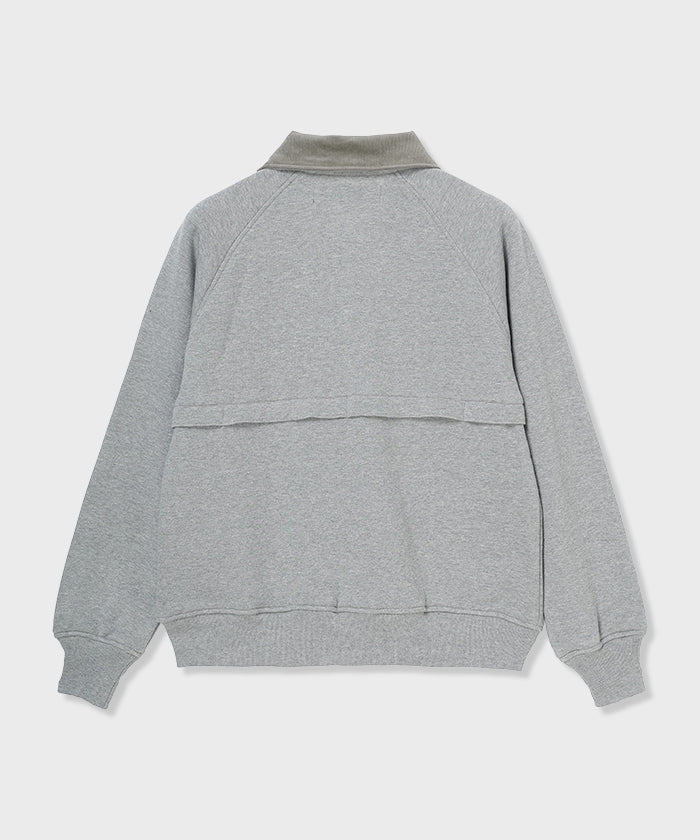 [スウェットスポーツジャケット 52SS01]グレー6204610105メンズ 2