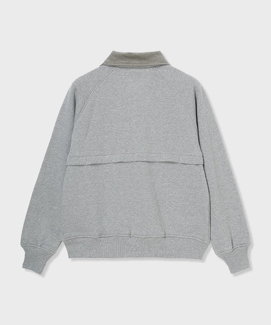 [スウェットスポーツジャケット 52SS01]グレー6204610105メンズ 2