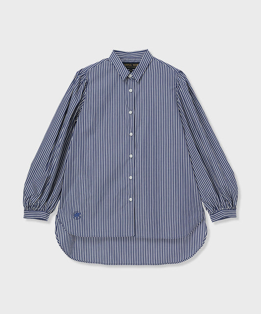 [パフスリーブシャツ 52ST51]ネイビー6204725178ウィメンズ (ネイビー)