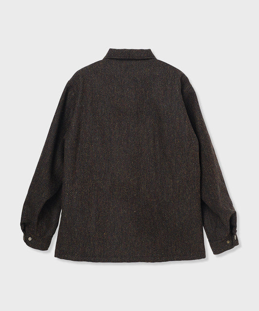 オフロード[C.P.Oツイードシャツジャケット 56LM03]ダークブラウン6229600438メンズ 2