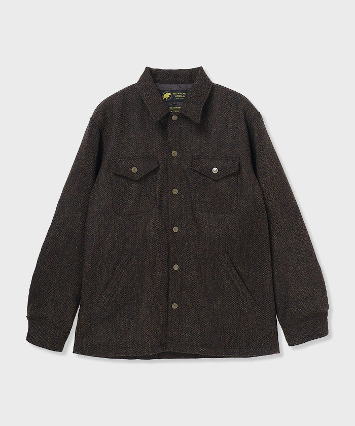 オフロード[C.P.Oツイードシャツジャケット 56LM03]ダークブラウン6229600438メンズ (ダークブラウン)