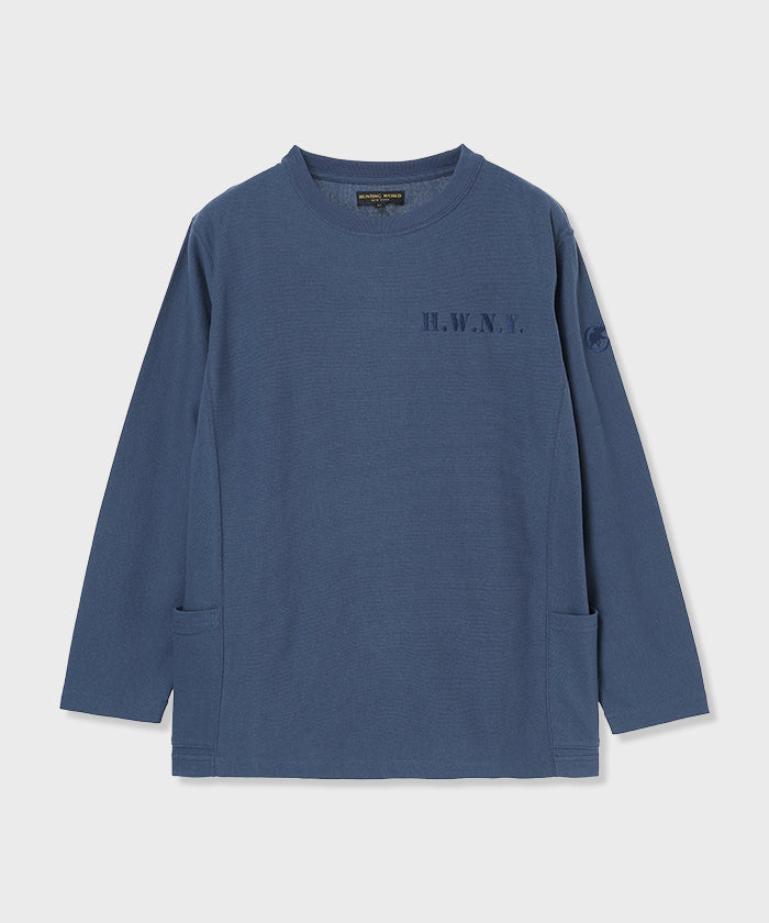 [ロングスリーブTシャツ 52TS01]ネイビー6204660178メンズ (ネイビー)