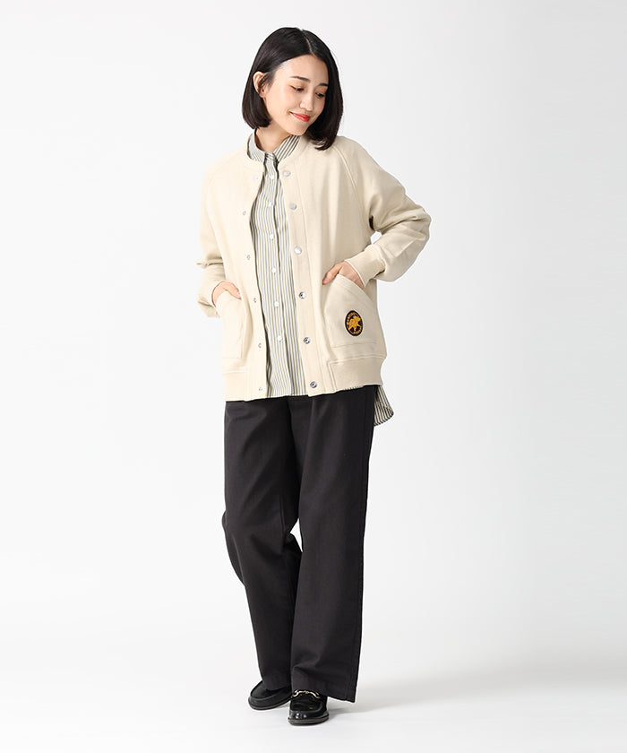 [スウェットジャケット 52SS51]ベージュ6204715132ウィメンズ 1