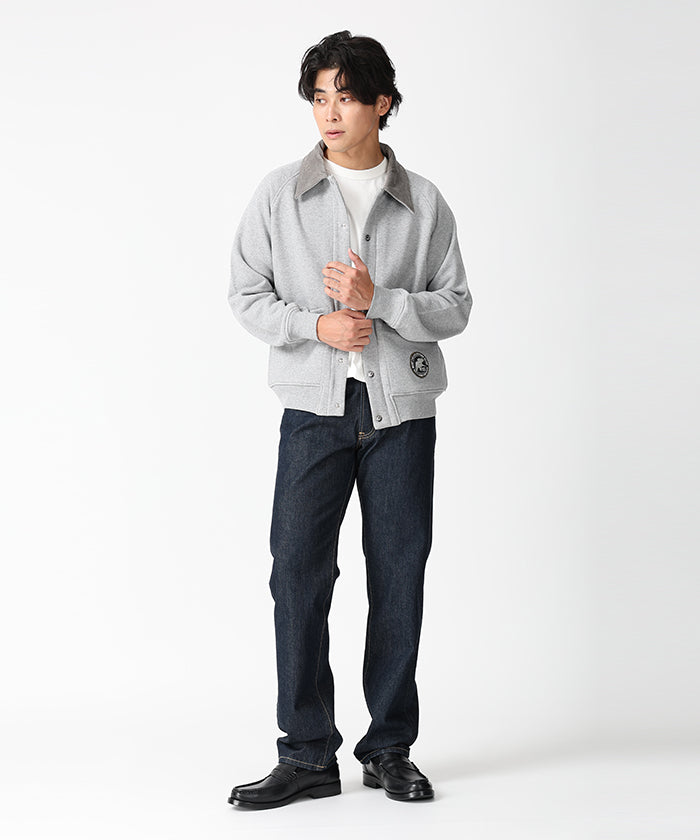 [スウェットスポーツジャケット 52SS01]グレー6204610105メンズ 1