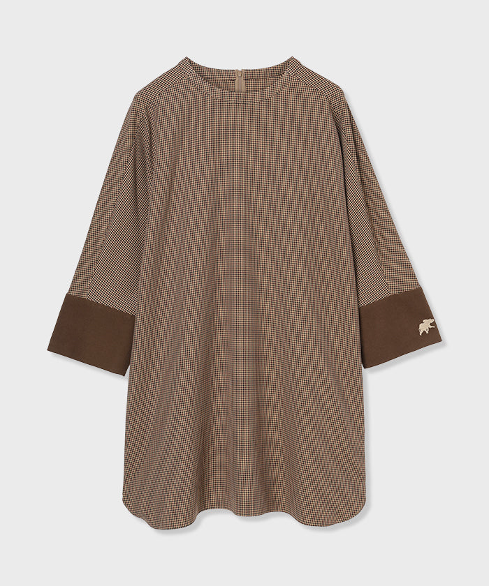 [チュニックドレス 52ST53]ブラウン6204725336ウィメンズ (ブラウン)