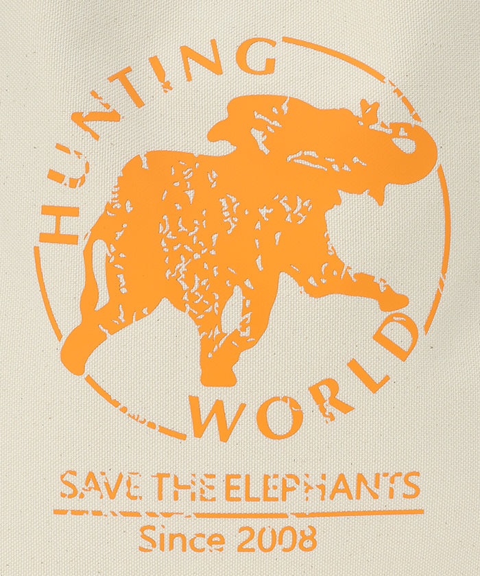HUNTING WORLD ボルネオチャリティー[トートバッグM 7817BNO]アイボリー6109433630