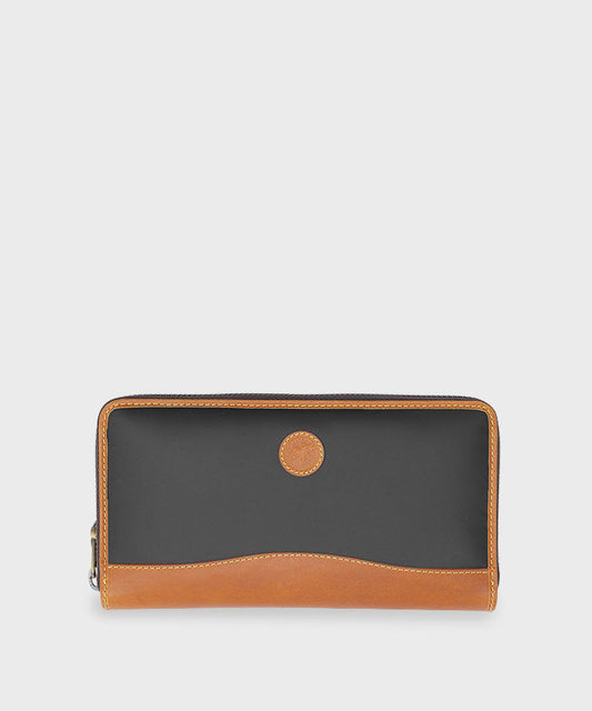 バチューサーパス モンタナ[ジップロングウォレット 957BSS]ブラック6119080406 (ブラック)