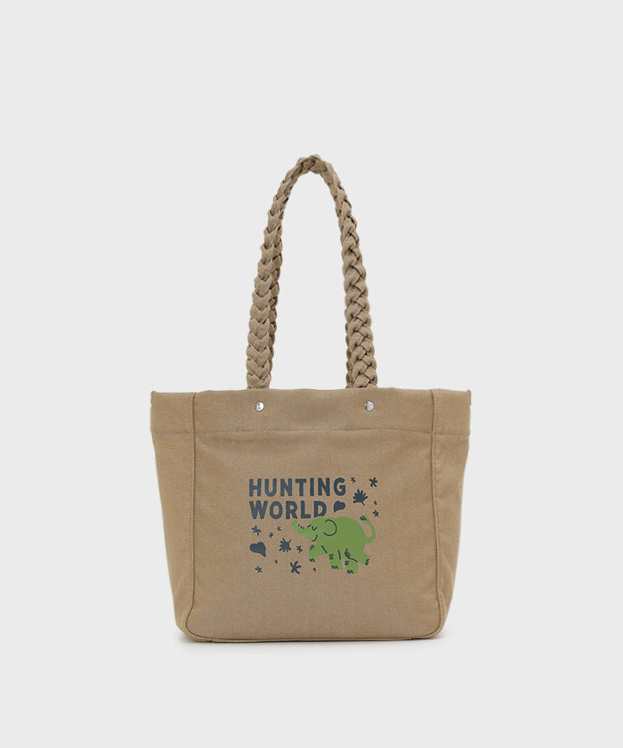 グリーンタグ[トートバッグM 7811BNO]ベージュ6109431532 (ベージュ)