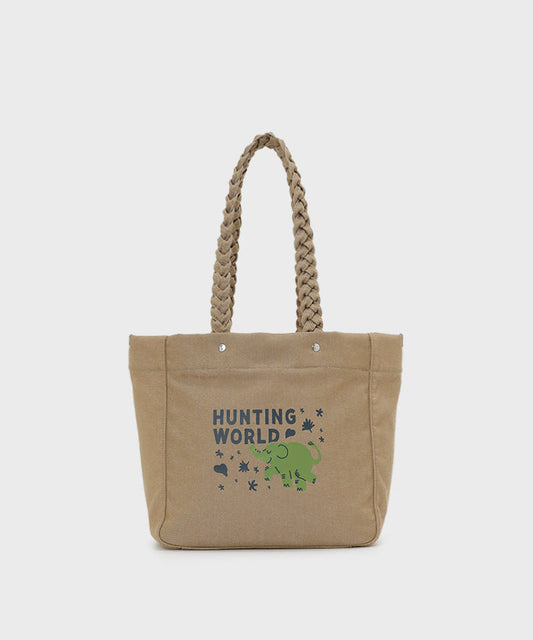 グリーンタグ[トートバッグM 7811BNO]ベージュ6109431532 (ベージュ)