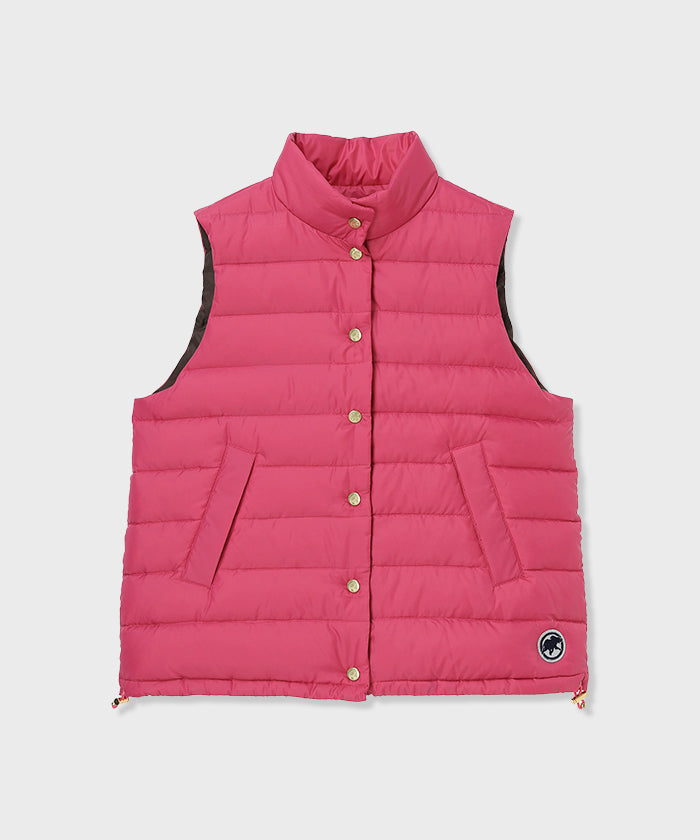 [ダウンベスト 52JK55]ピンク6204705512ウィメンズ (ピンク)