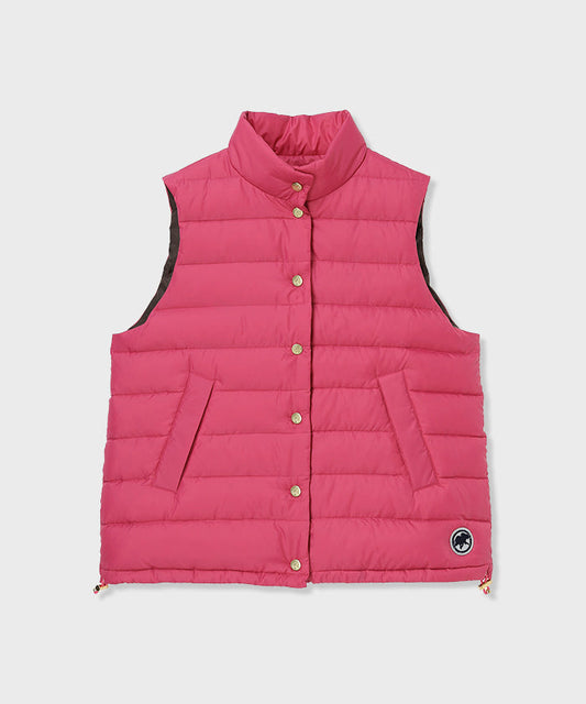 [ダウンベスト 52JK55]ピンク6204705512ウィメンズ (ピンク)