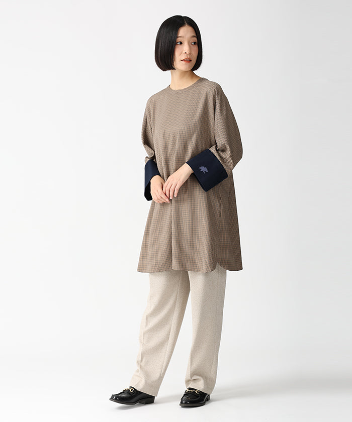 [チュニックドレス 52ST53]ネイビー6204725378ウィメンズ 1