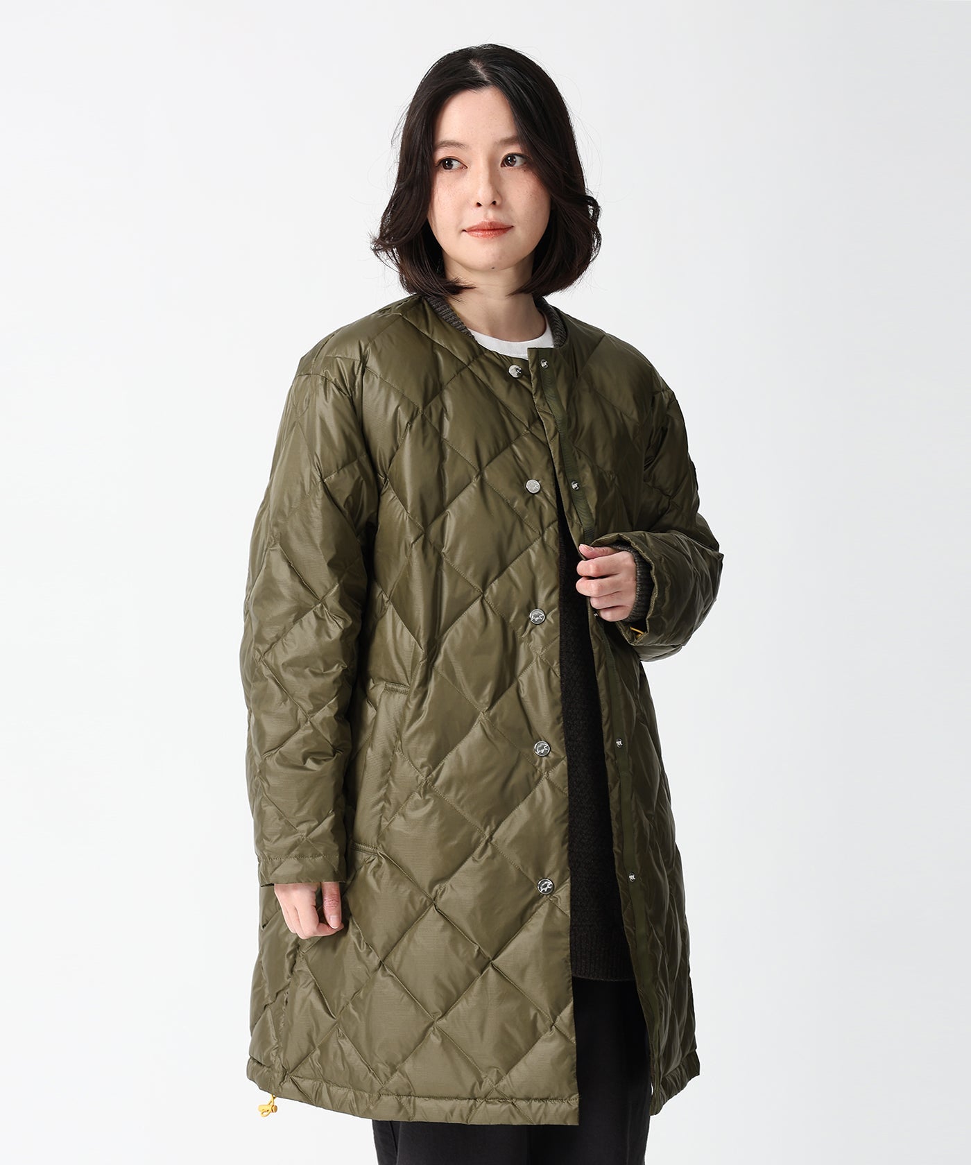 [ダウンコート 52JK54]オリーブ6204705446ウィメンズ 1