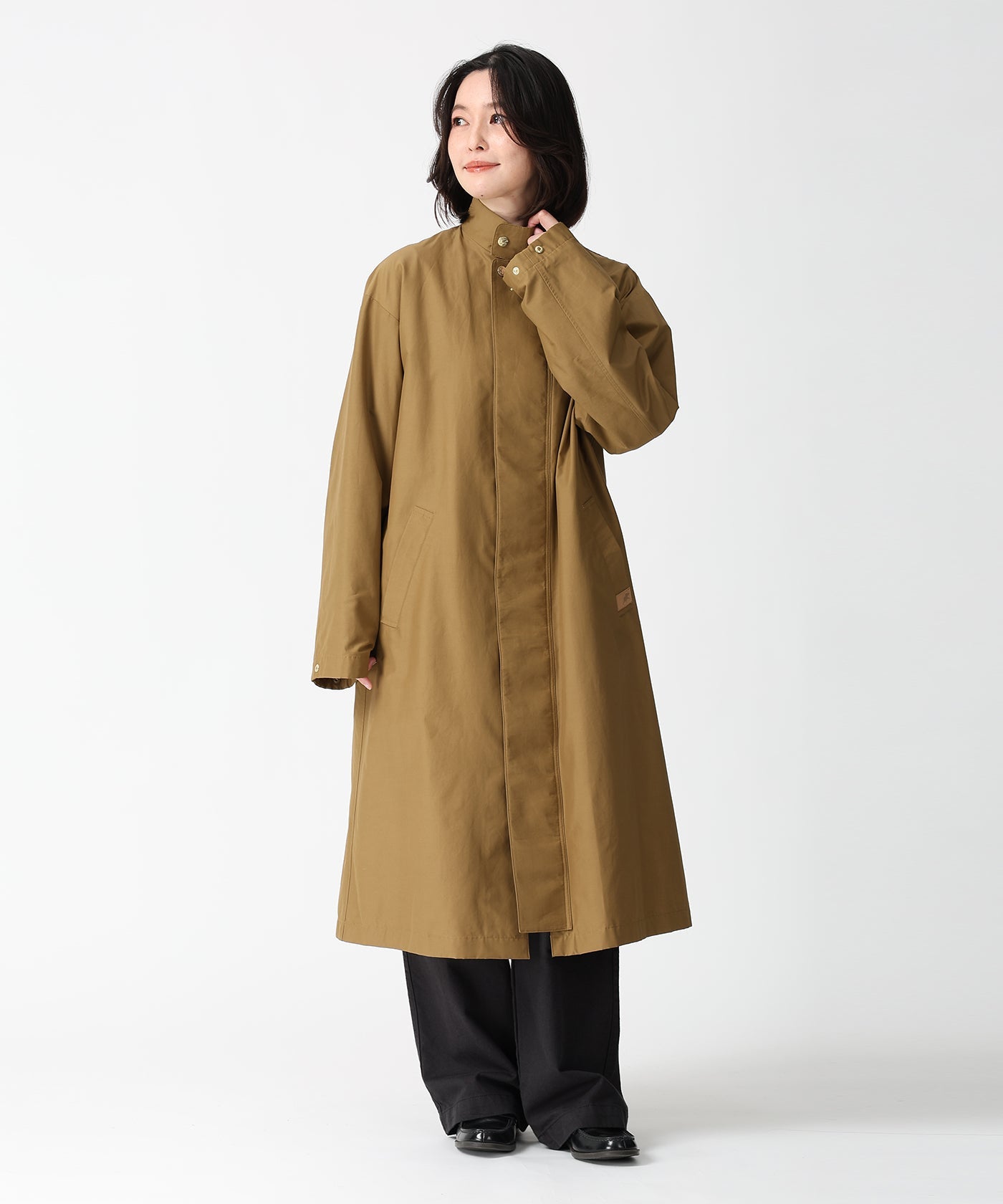 [バルマカーンコート 52JK51]キャメル6204705134ウィメンズ 1