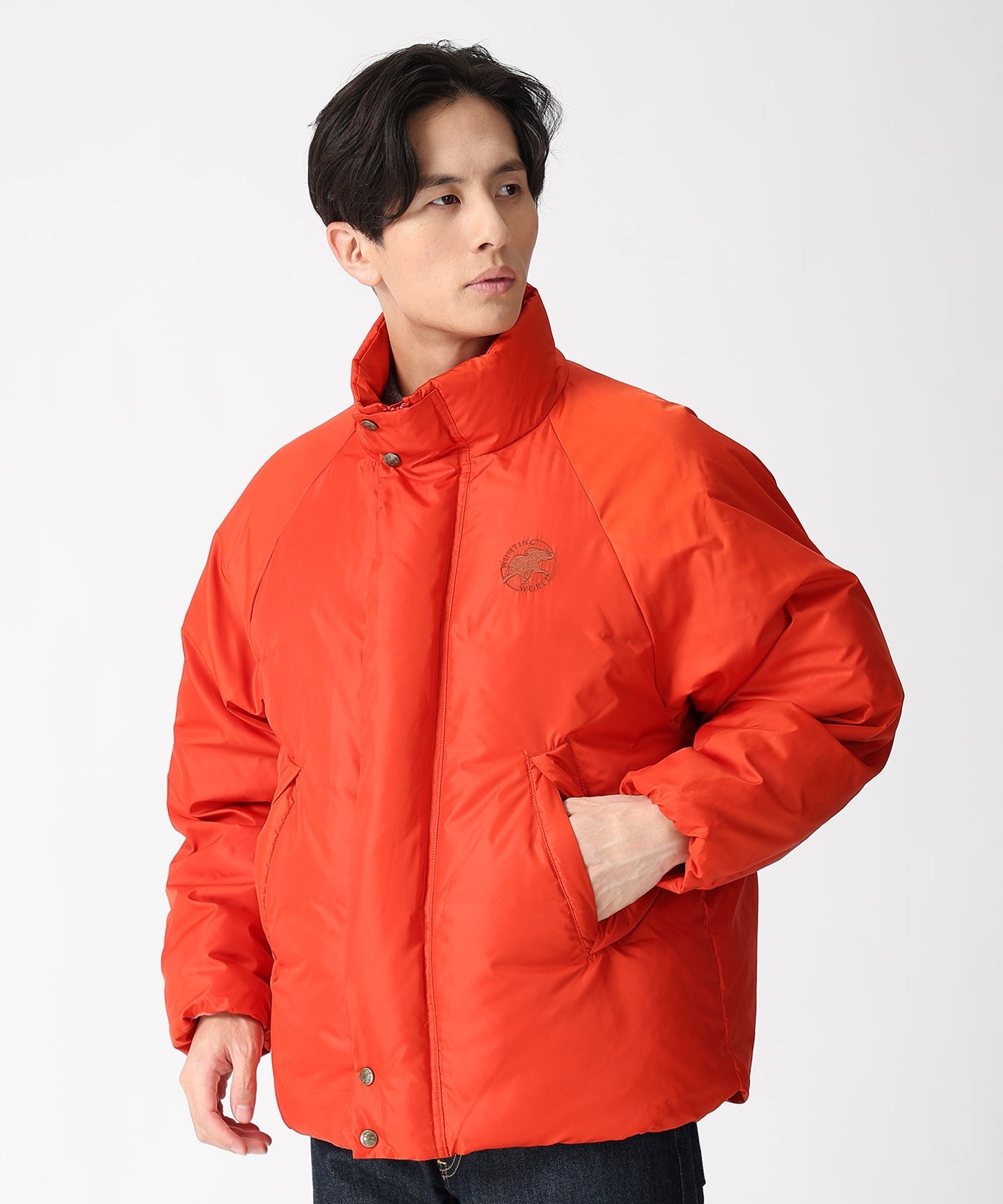 [ダウンジャケット 52JK02]オレンジ6204600225メンズ 1