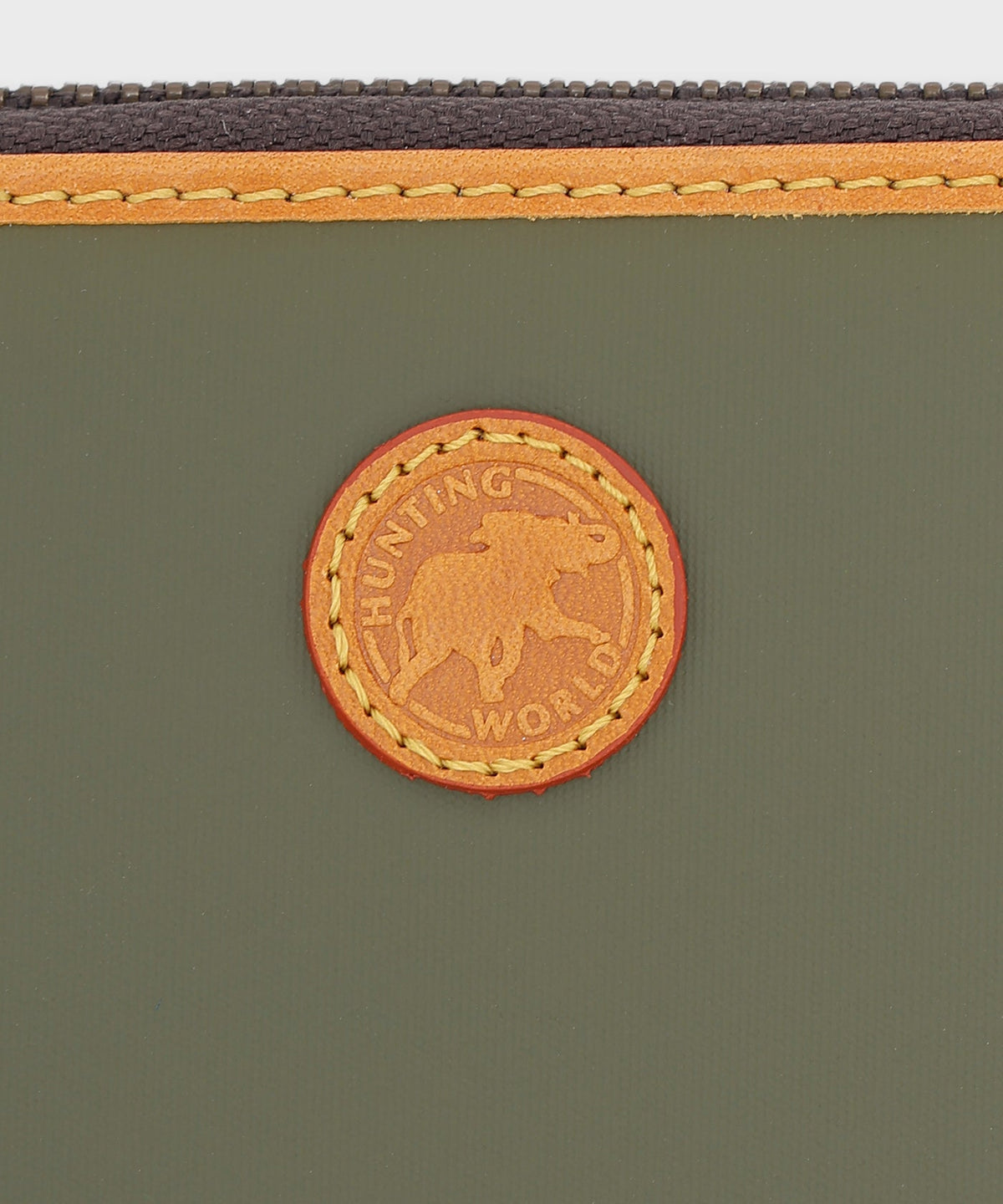 HUNTING WORLD バチューサーパス[ジップロングウォレット957BSS]グリーン6119080455