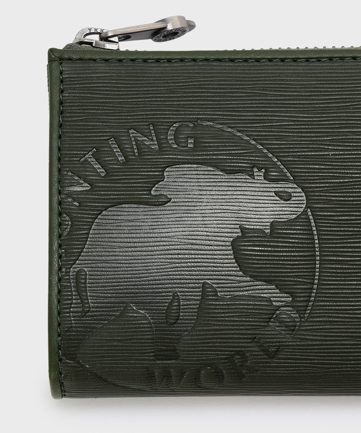 HUNTING WORLD ストリームオンブラ[Lジップロングウォレット 270STO]グリーン6119203455