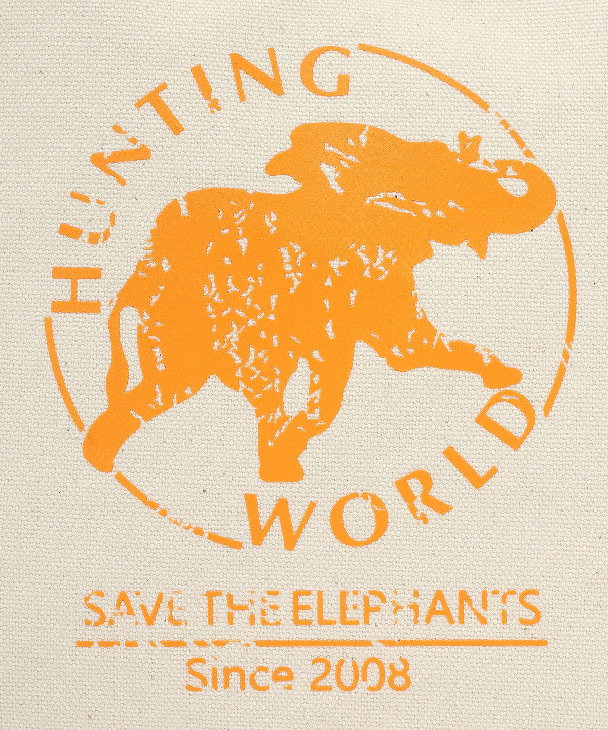 HUNTING WORLD グリーンタグ[トートバッグS 7819BNO]アイボリー6109433830