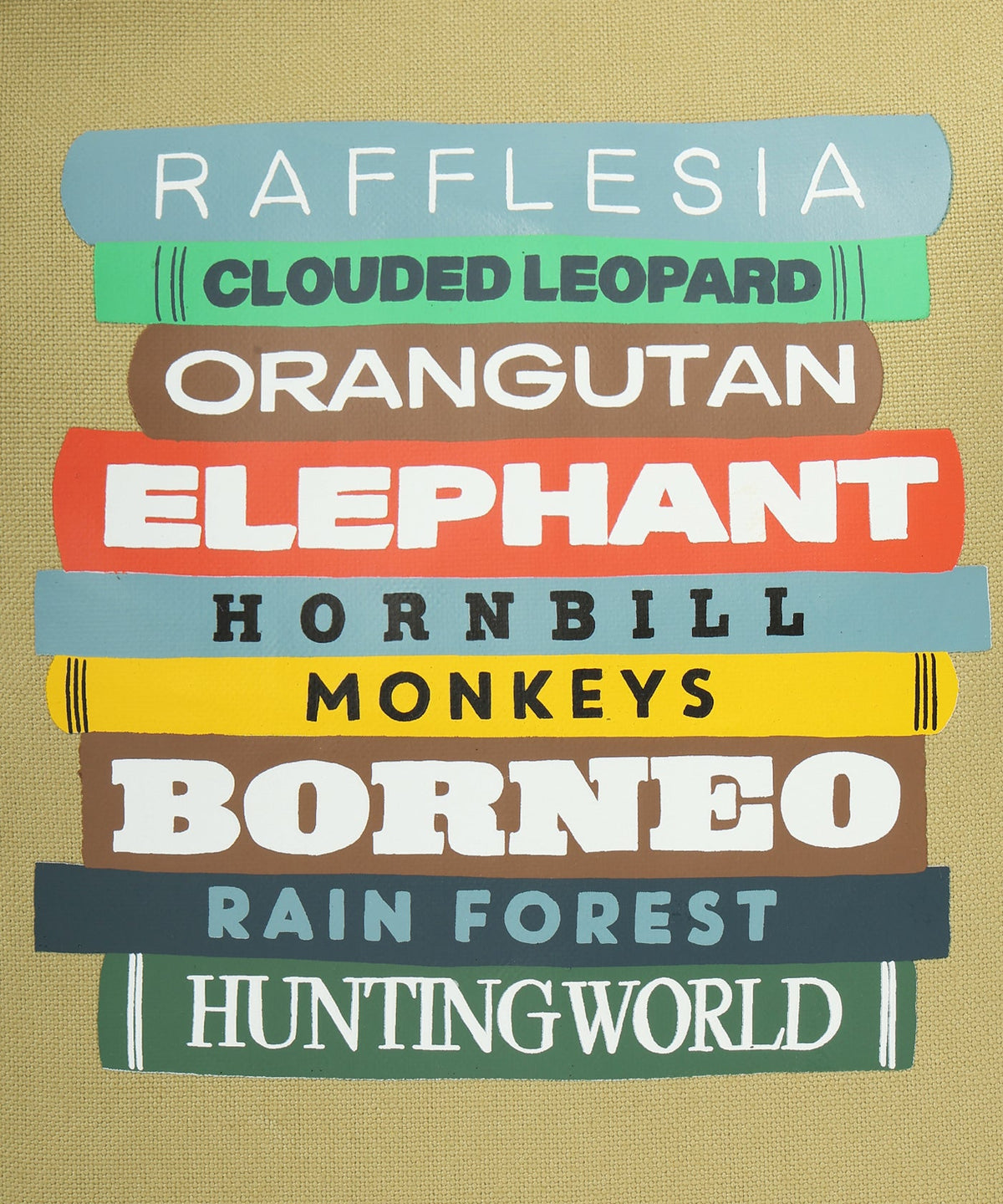 HUNTING WORLD グリーンタグ[トートバッグS 7812BNO]ライトグリーン6109434250