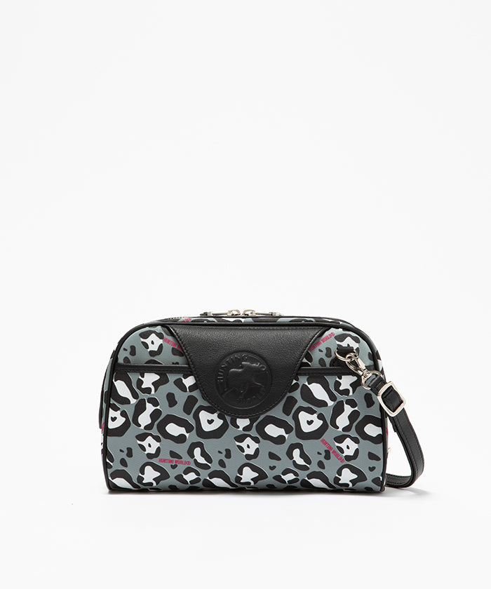 トラディションレオパード[コスメティックバッグ 7431TRL]グレー6109410705 HUNTING WORLD