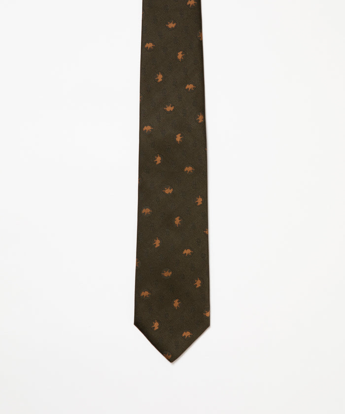 HUNTING WORLD [ネクタイ NH2308]グリーン6509910855メンズ