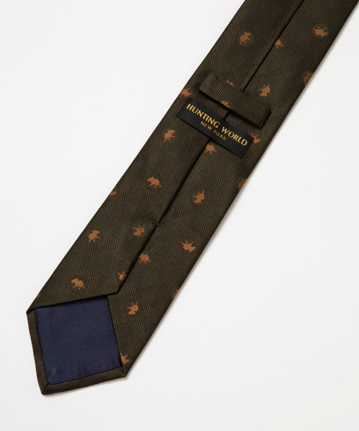 HUNTING WORLD [ネクタイ NH2308]グリーン6509910855メンズ