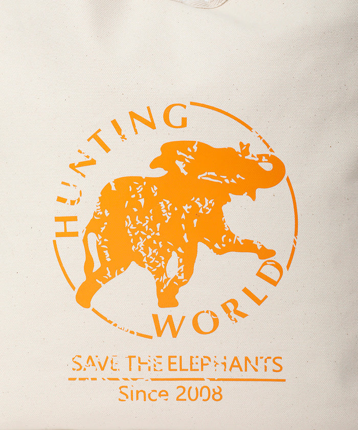 HUNTING WORLD ボルネオチャリティー[トートバッグ L7818BNO ]アイボリー6109432130