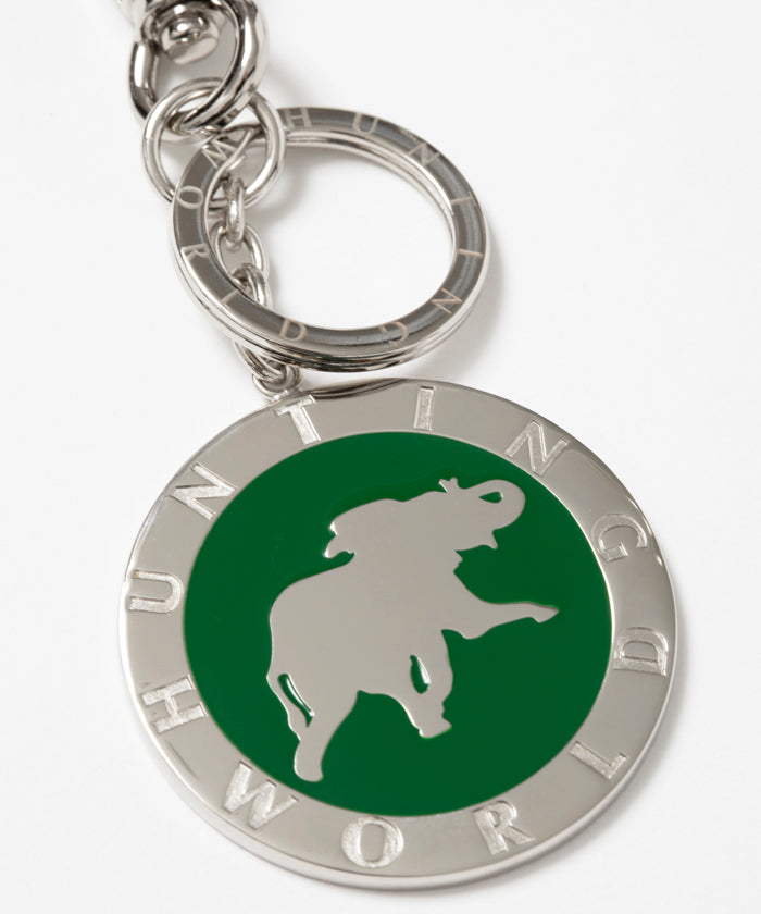 HUNTING WORLD [エレファントキーチャーム　AC161]グリーン6509809755