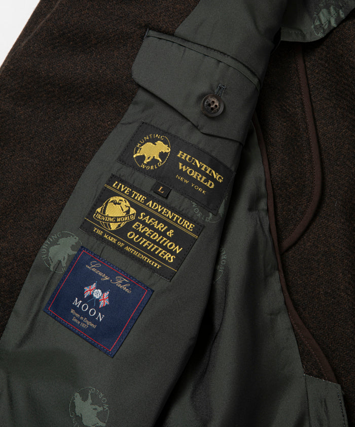 HUNTING WORLD オフロード[ハンティングクラブコート 46LM01]ブラウン