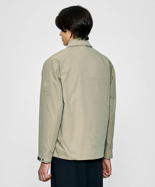 CRAFTED BY DESCENTE.LAB[ATYストレッチウーブン キルティングショートライナーコート FJK39M]ベージュ6234600632メンズ HUNTING WORLD