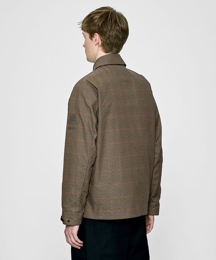 CRAFTED BY DESCENTE.LAB[ATYストレッチウーブン キルティングショートライナーコート FJK38M]グレー6234600505メンズ HUNTING WORLD