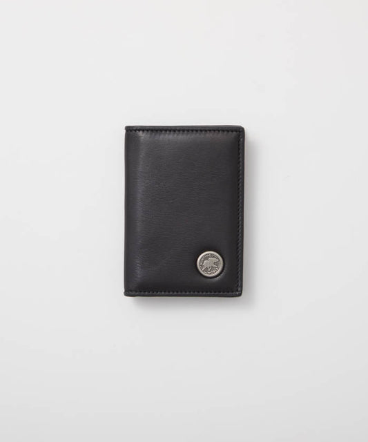 バチューレザー[カードケース390BLA]ブラック×ブラック6119038208 HUNTING WORLD