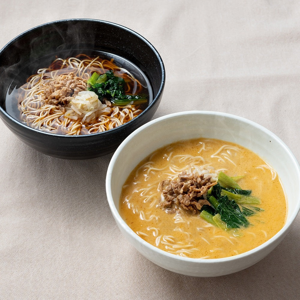 京都　楽仙樓　京の黒酢麺と担々麺