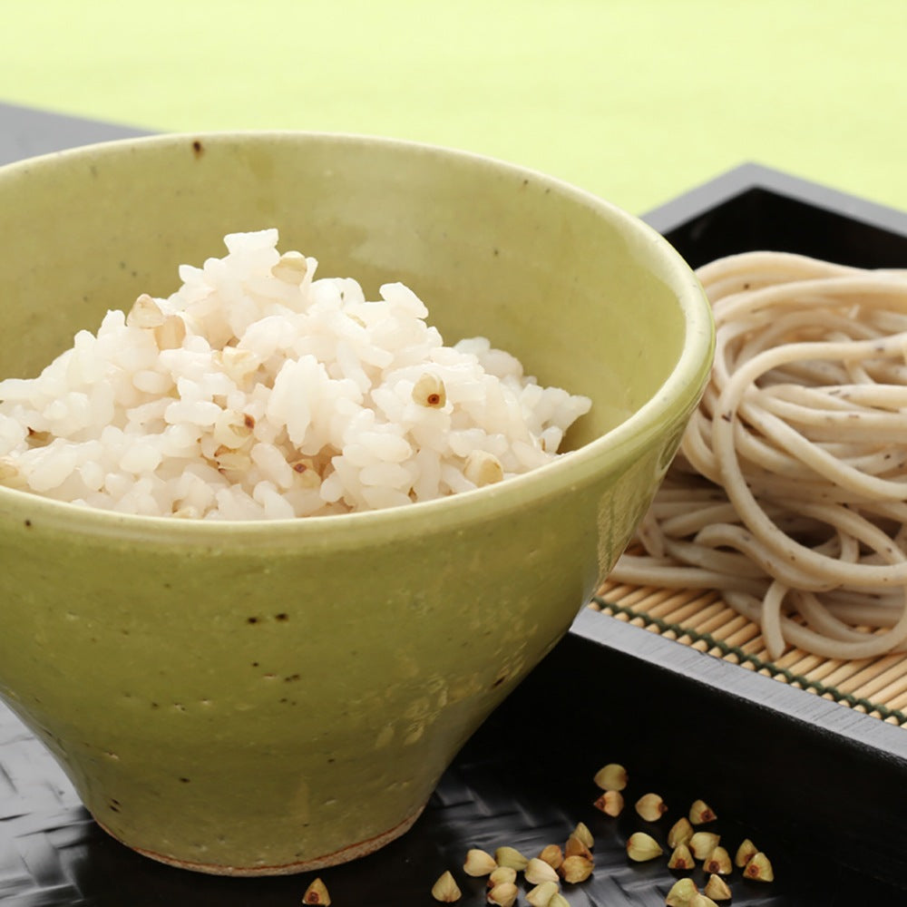 京蕎麦　丹波ノ霧　そば三昧セット (半生蕎麦2人前・霧ノ蕎麦茶・玄そばごはんの素)