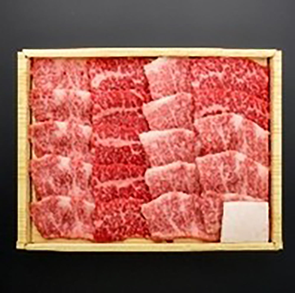 山形　創業大正12年「米沢牛 黄木」　焼肉用　バラ400g