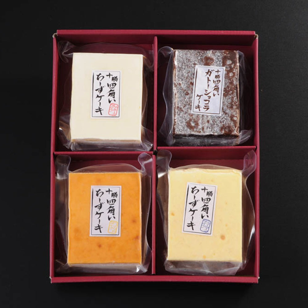 北海道 十勝四角いチーズケーキ＆ガトーショコラ – AOYAMA GIFT