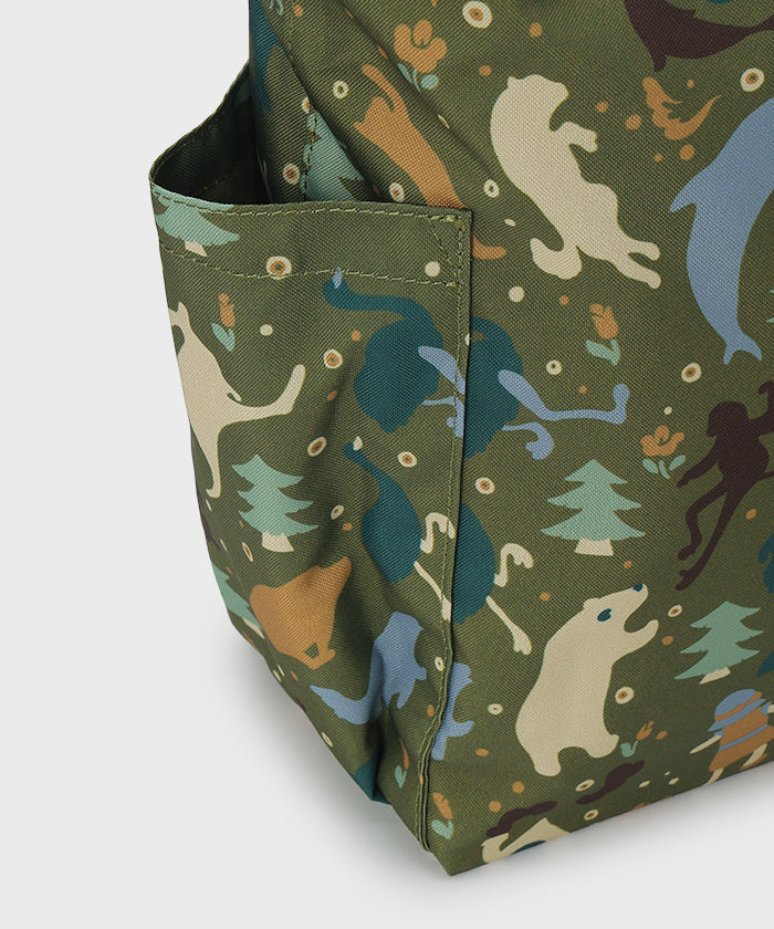 HUNTING WORLD ボルネオチャリティー[トートバッグM 7817BNO]グレー6109434005