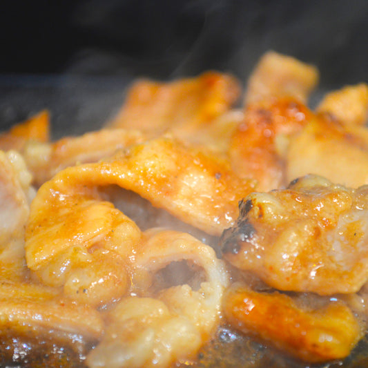 宮崎県産　有田牛　どて焼きホルモン食べ比べ　1200g（みそ味、塩味、ピリ辛）　