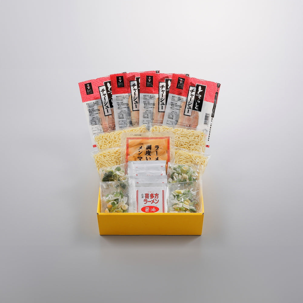 喜多方ラーメン　こだわり具材セット 4食