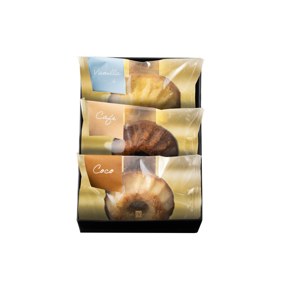 鎧塚俊彦 監修 KOUGLOF（クグロフ）3種食べ比べ（3個） – AOYAMA GIFT