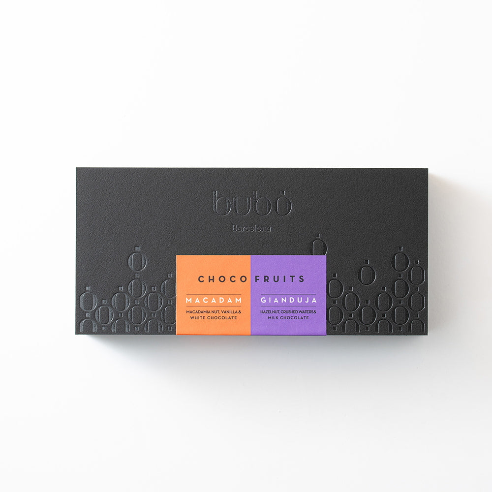 ブボ・バルセロナ　チョコフルーツ　アソートボックス（2種・9個入）