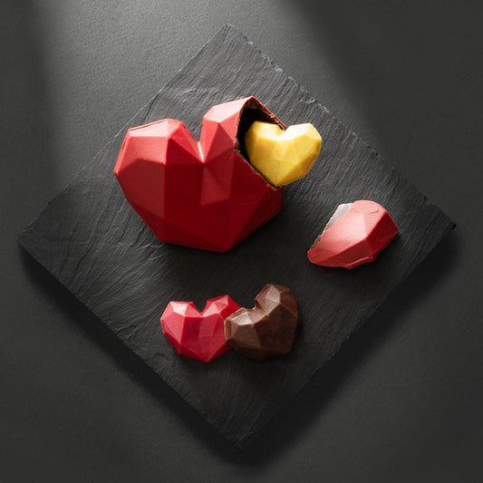 ブボ・バルセロナ　チョコスカルプチャー　ジュエル　ハート