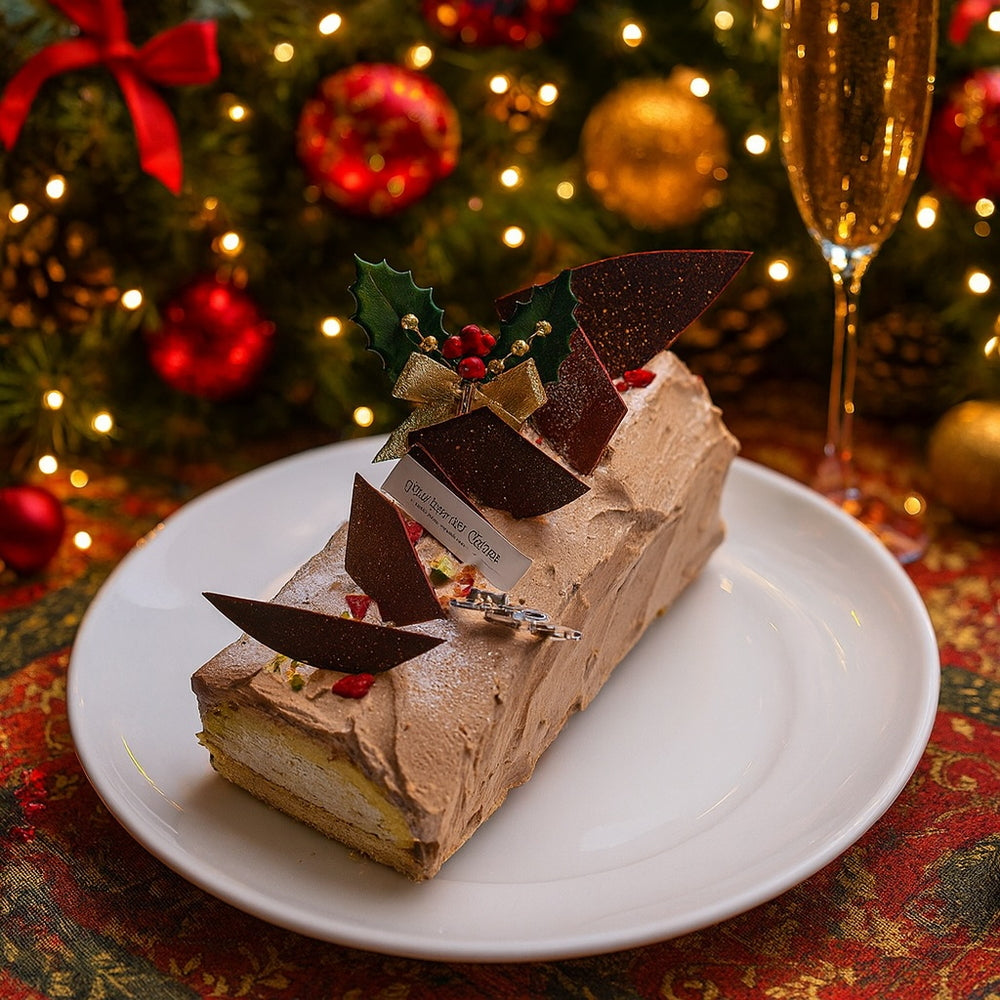 白金スイーツ　白金ブッシュドノエル（ショコラ）