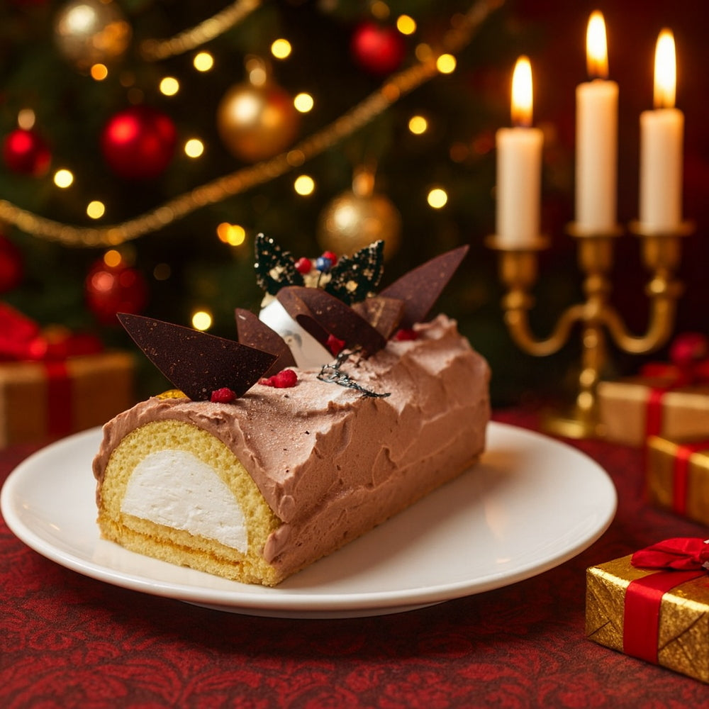 白金スイーツ　白金ブッシュドノエル（ショコラ）