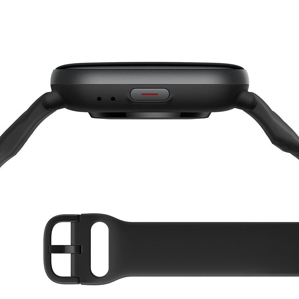 Amazfit(アマズフィット)AIによる音声操作と睡眠・運動管理スマートウォッチ Active 42mm ミッドナイトブラック